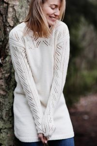 Free Knitting Pattern for a Women’s Lace Tunic
