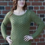 Free Knitting Pattern for an All Over Lace Tunic