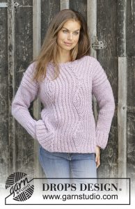 Free Knitting Pattern for an Autumn Blush