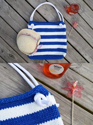 25+ Free Knit Tote Bag Patterns You'll Love Knitting - Knitting Bee