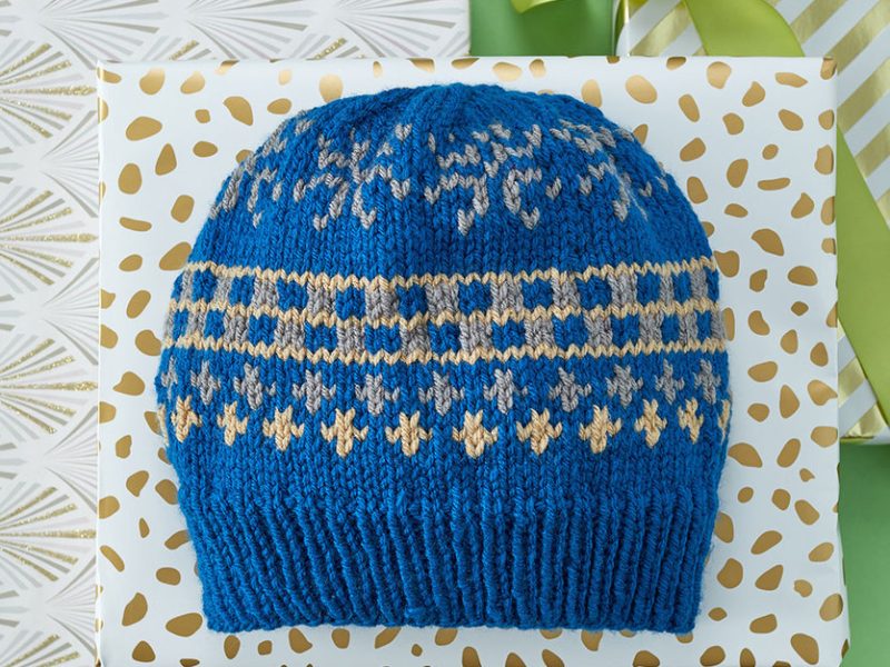 Free Knitting Pattern for Favorite Knit Fair Isle Hat