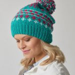 Free Knitting Pattern for Vivid Fair Isle Hat