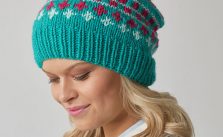 Free Knitting Pattern for Vivid Fair Isle Hat
