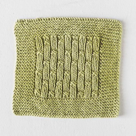 free cable dishcloth knitting patterns Archives - Knitting Bee (9