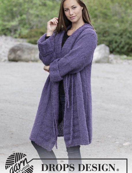 Free Knitting Pattern for a Knit Jacket Nonchalant