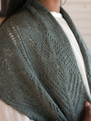 Free Knitting Pattern for a Lacy Stole Gianna - Knitting Bee