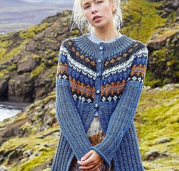 Free Knitting Pattern for a Petrine Cardigan