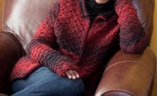 Free Knitting Pattern for a Slipped Stitch Cardigan