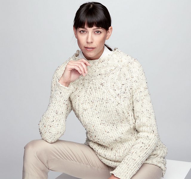 Free Knitting Pattern for a Textured Shift Sweater