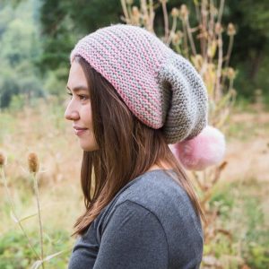 Free Knitting Pattern for an Equilateral Slouch Beanie