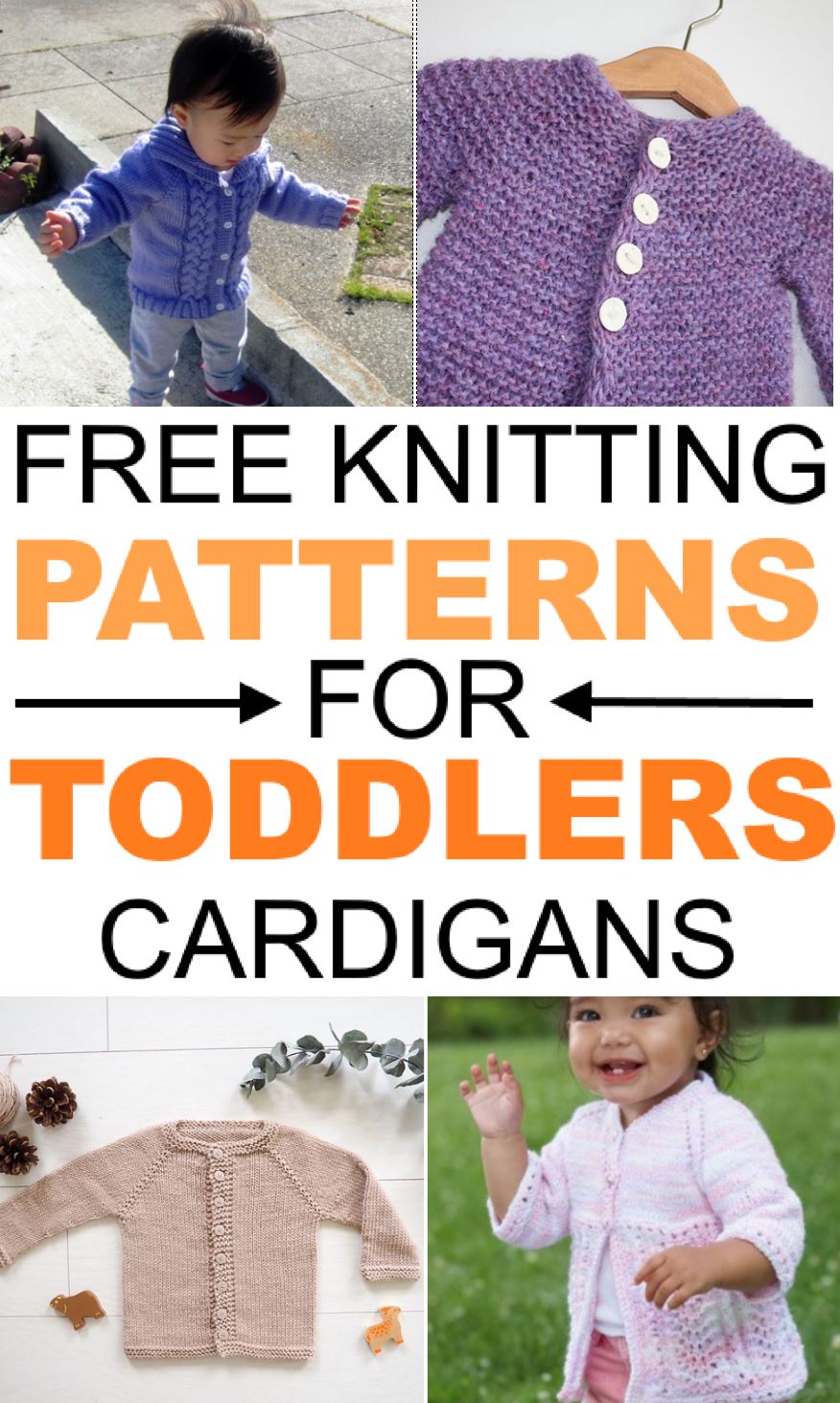 Free Knitting Patterns for Toddlers Cardigans - Knitting Bee