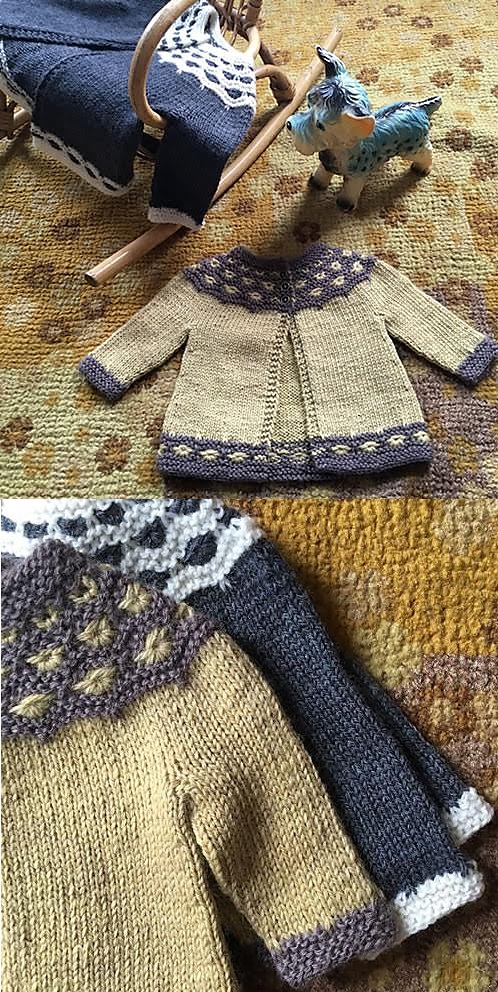 Free Knitting Patterns for Toddlers Cardigans