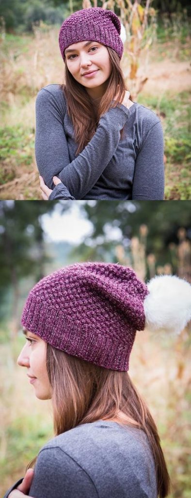 20 Free Slouchy Hat Knitting Patterns To Download Now