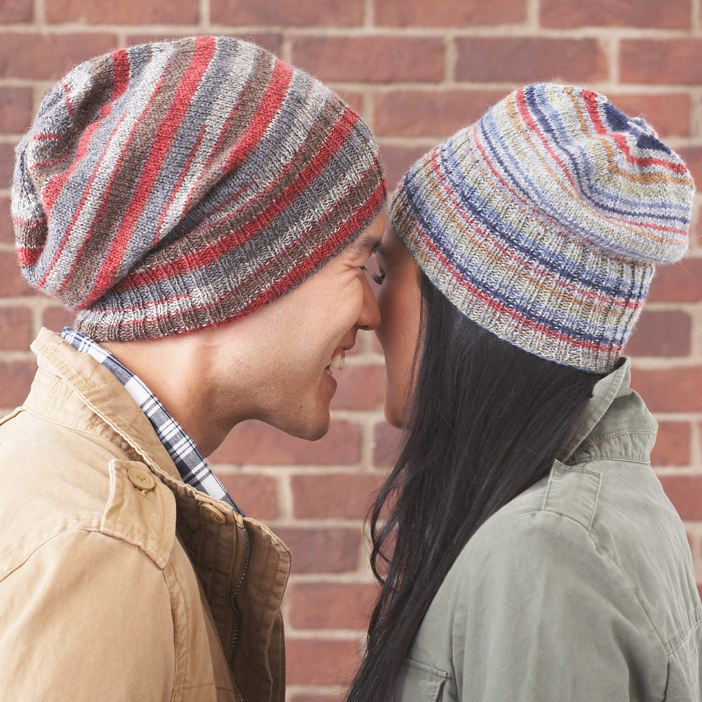 SImple Knitting Pattern for a Slouchy Hat for Men and Women Free