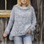 Free Knitting Pattern for a Chunky Knit Sweater Cloud Chasing