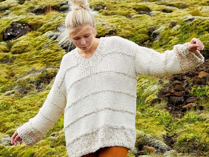 Free Knitting Pattern for a Dagny Pullover