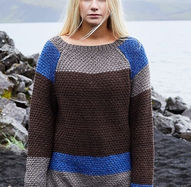 Free Knitting Pattern for a Gerda Pullover