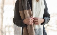 Free Knitting Pattern for a Long Cowl