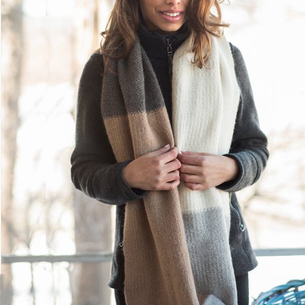 Free Knitting Pattern for a Long Cowl