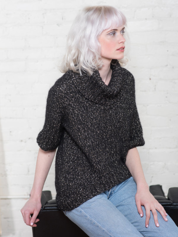 Free Knitting Pattern for a Simple Pullover Callie