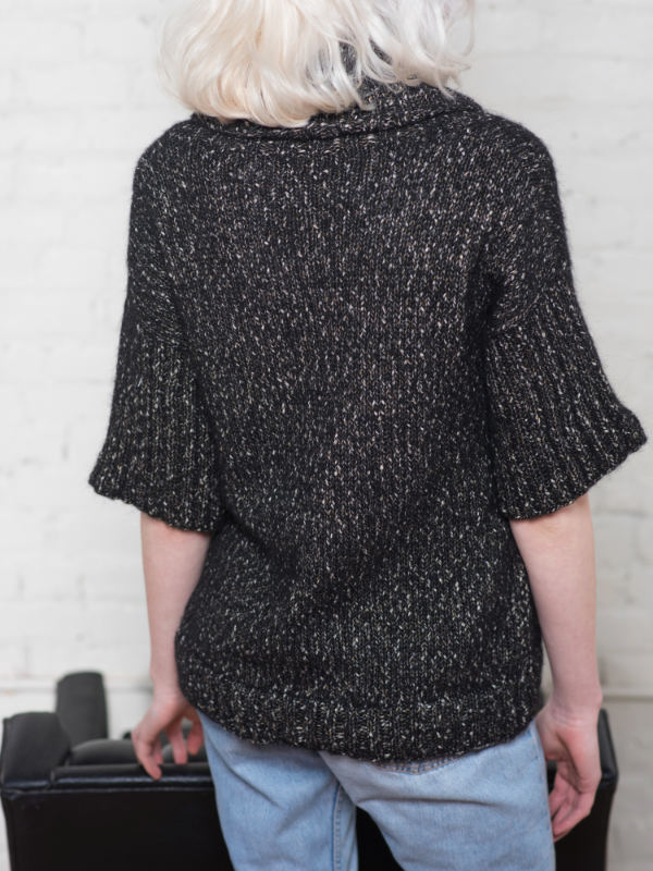 Free Knitting Pattern for a Simple Pullover Callie