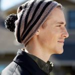 Free Knitting Pattern for a Skater Chic Hat for Men