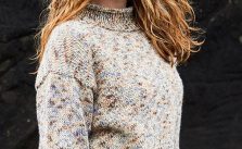 Free Knitting Pattern for a Wilhelmina Pullover