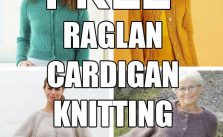 Free Raglan Cardigan Knitting Patterns