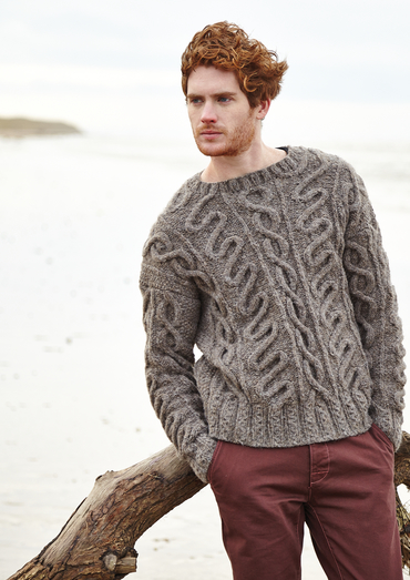 Men's Cable Knit Sweater Pattern Free