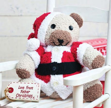 Nordic Knitted Teddy Bear Sweater