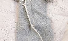 Free Knitting Pattern for Catch a Wink Baby Sleeping Bag