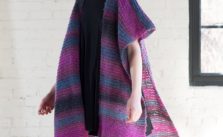 Free Knitting Pattern for a Poncho Dayleza