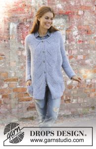 Free Knitting Pattern for an Aster Jacket