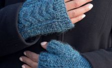 Free Knitting Pattern for Fingerless Mitts