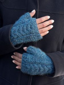 Free Knitting Pattern for Fingerless Mitts