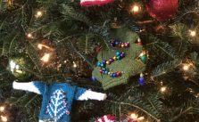 Free Knitting Pattern for Tiny Ugly Christmas Sweater Ornaments