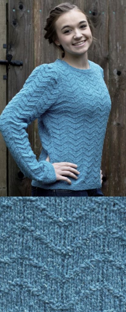 Free Knitting Pattern for the Carly Pullover