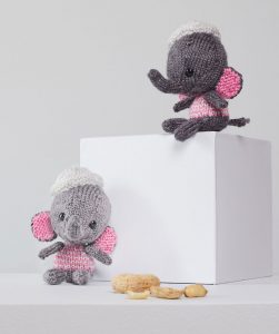 Free Knitting Patterns for Little Amigurumi Elephants