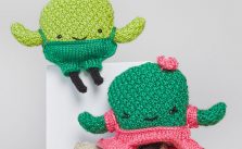Free Knitting Pattern for Prickles and Pear Knit Cactus