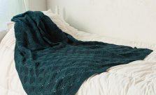 Free Knitting Pattern for a Lace Throw – Connor