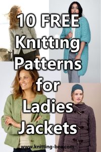 10 Free Knitting Patterns for Ladies Jackets to Download Now!