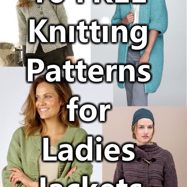 10 Free Knitting Patterns for Ladies Jackets to Download Now!