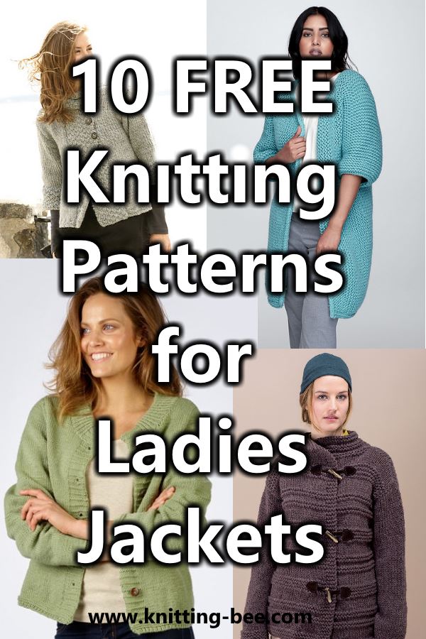 Free knitting pattern for ladies jackets