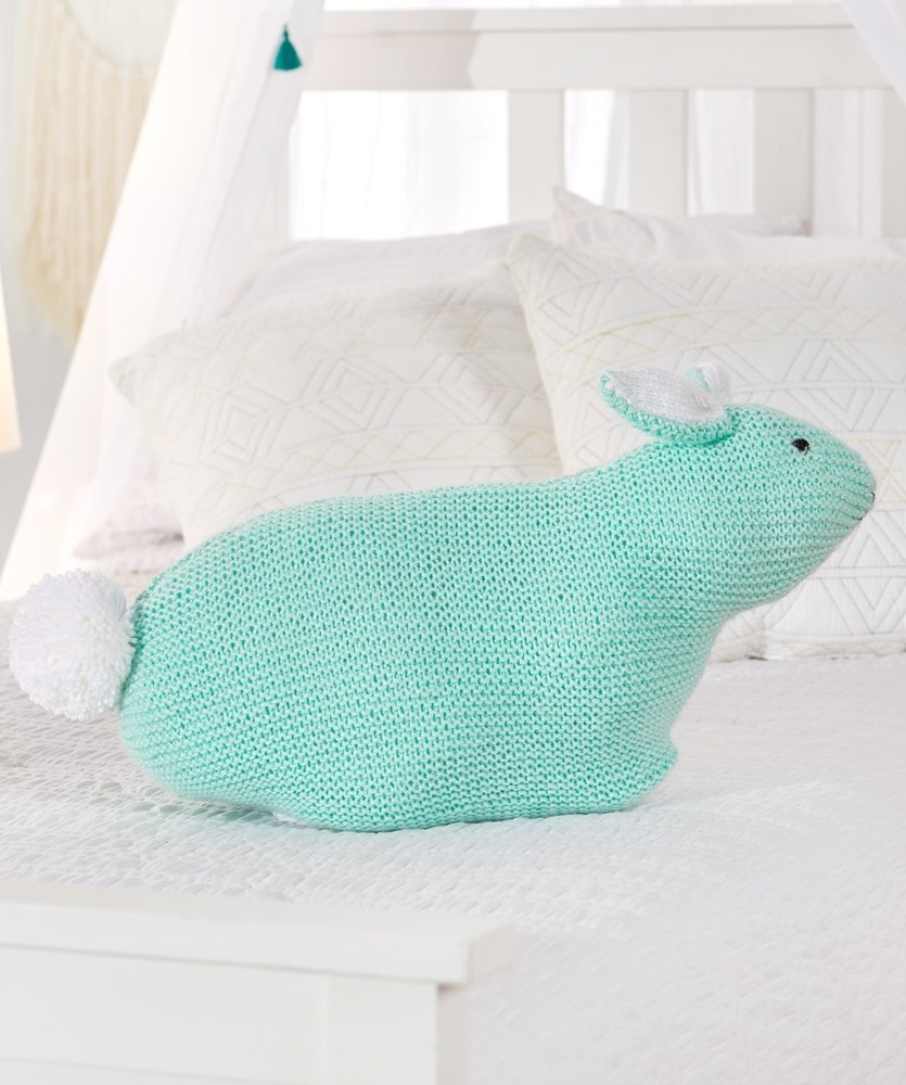Free Knitting Pattern for a Simple Bunny Toy