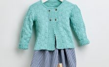 Free Knitting Pattern for a Baby Cardigan in 4 Ply