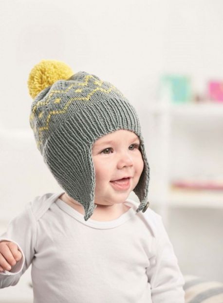 Chunky baby hat knitting pattern free