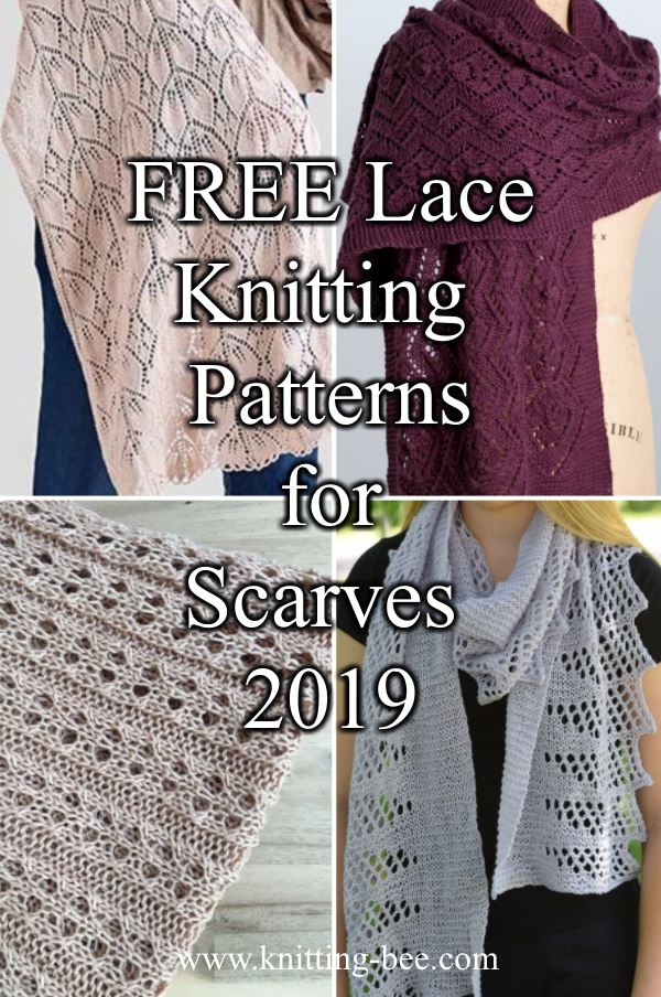 Free Lace Knitting Patterns for Scarves 2019