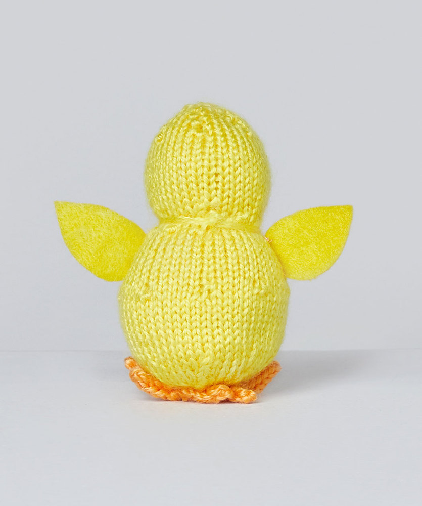 Free Easter Knitting Pattern for Chrissy Knit Chick and the Egg-stras