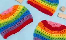 Free Knit Pattern for a Color for Everyone Knit Hats
