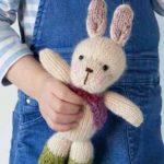 Free Knitting Pattern for a Cute Easter Bunny
